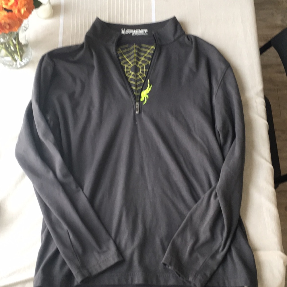 Men’s Spyder half zip limitless pullover